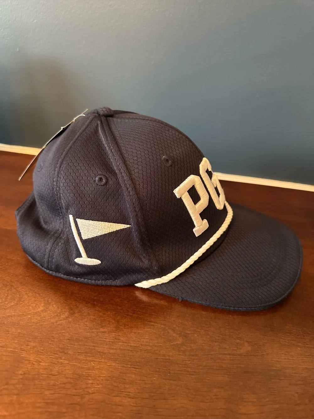 NWT Macron PGA Jr. League Navy Golf Hat